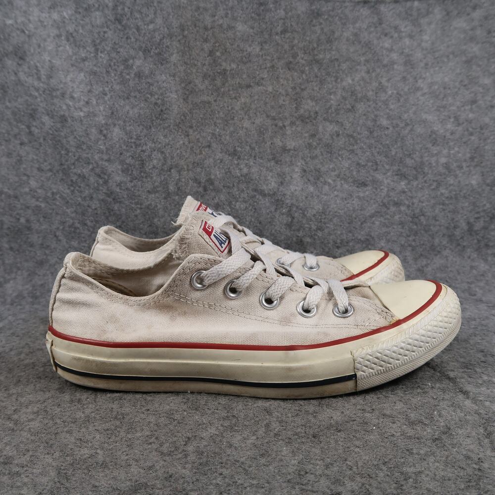 Converse Shoes Womens 6 Casual Sneakers All Star Lace Up Trainers Canvas White